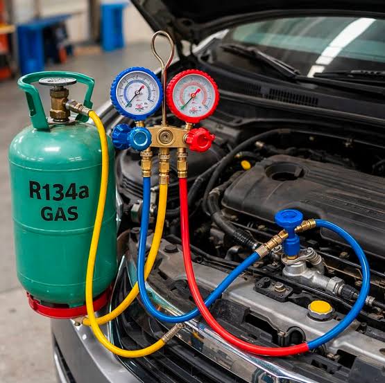 Car AC Gas Refil